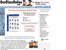 Tablet Screenshot of ourclassonline.com